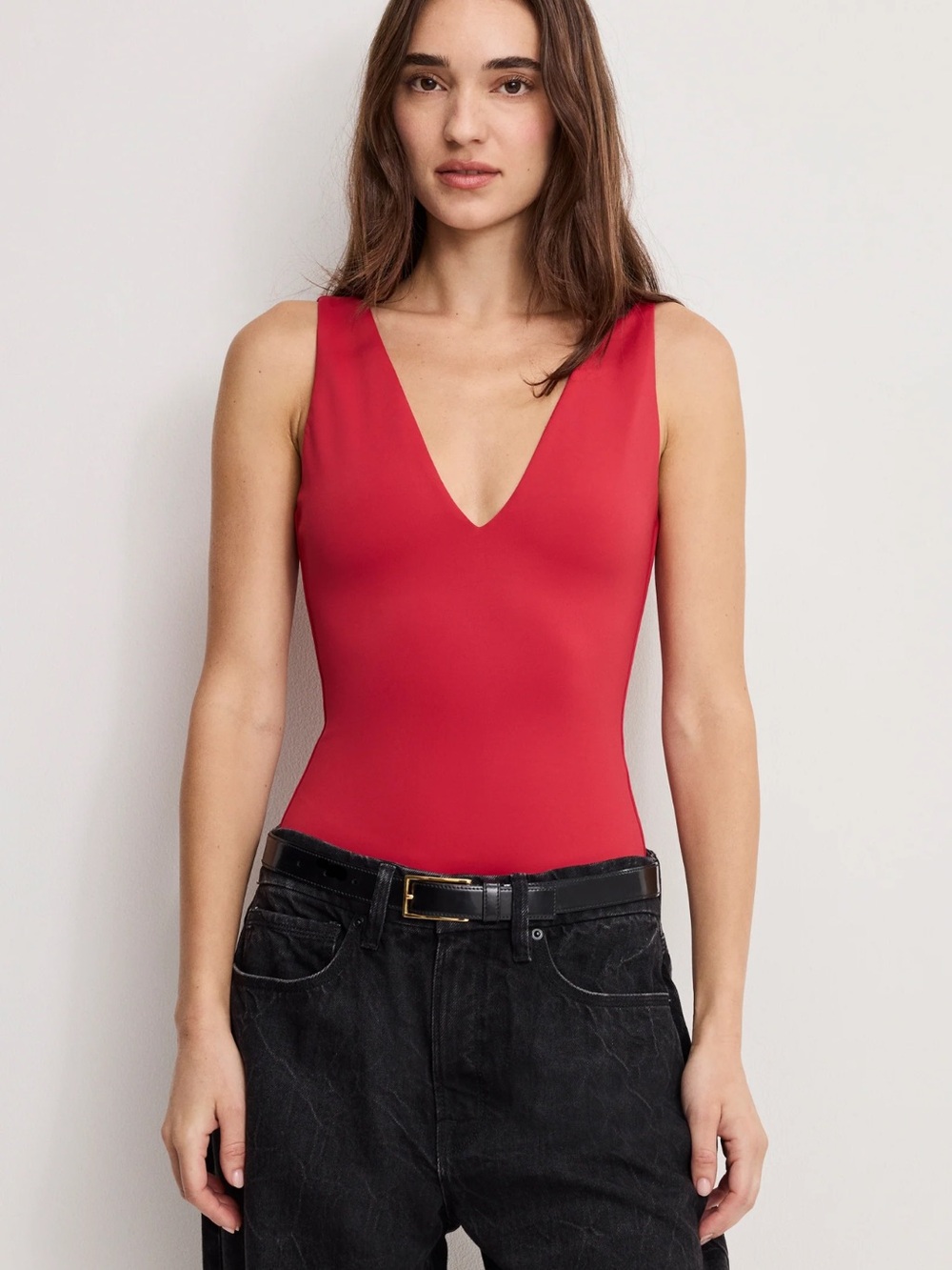 Sculpting Deep V Bodysuit